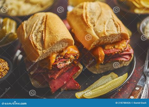 S Ndwich De Rub N Cl Sico S Ndwich Americano Tradicional Pastrami Y