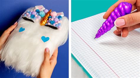 10 Fun Diy School Supplies School Hacks And More Youtube