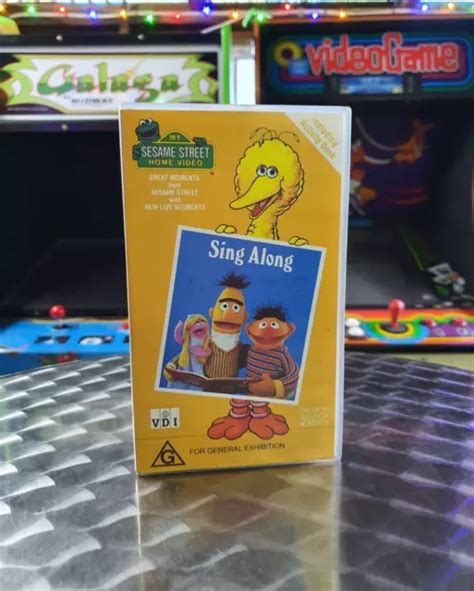 SESAME STREET SING Along - 1992 Kids VHS Video Tape EUR 4,71 - PicClick IT