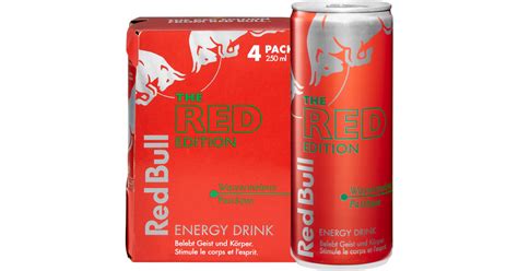 Red Bull Energy Drink The Red Edition Rabatt Denner Ab