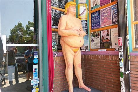 Naked Trump Statues Pop Up In LA New York Photos TheWrap