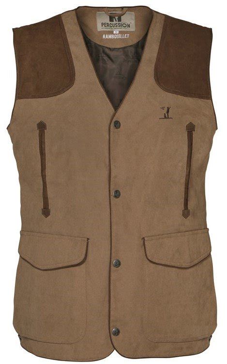 Gilet Sans Manches Rambouillet Original Marron Percussion