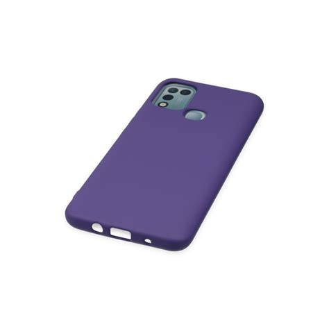 Newface İnfinix Hot Play Kılıf Nano içi Kadife Silikon Mor