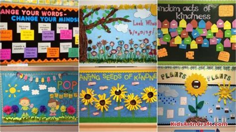 Best Bulletin Board Ideas For School Kids Art And Craft