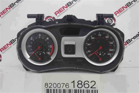 Renault Clio MK3 2005 2009 Instrument Panel Clocks Dials Gauges 138K