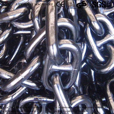 38mm Welded Steel Chain Grade U2u3 Stud Link Anchor Chain Offshore