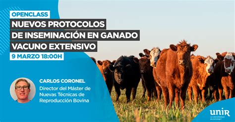 Webinar Nuevos protocolos de inseminación en ganado vacuno extensivo