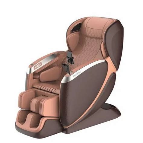 Brown Pu Leather Luxury 4D Massage Chair Price In India For Personal