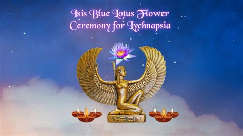 Isis Blue Lotus Ceremony Plantspiritmedicine