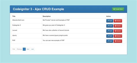 Membuat Crud Dengan Codeigniter Dan Bootstrap