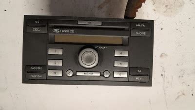 RADIO FABRYCZNE CD FORD FOCUS MK2 4M5T 18C815 BK 10495242748