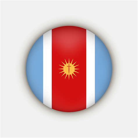 Santiago del Estero Flag. Argentina Provinces. Vector Illustration ...