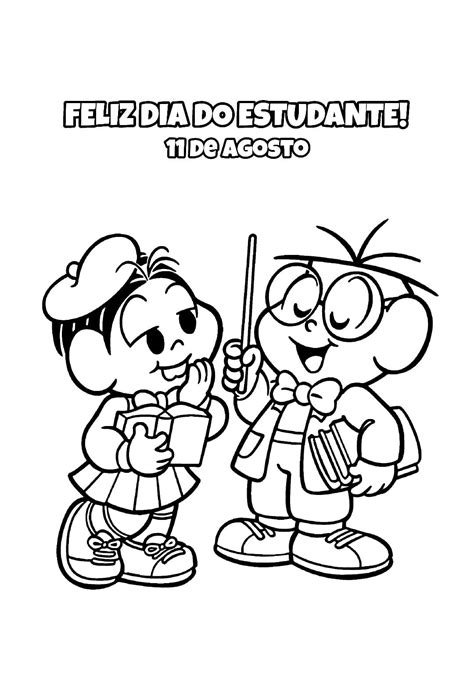 Desenhos De Estudantes Para Colorir BRAINCP