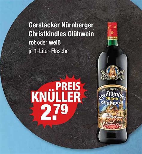 Gerstacker Nürnberger Christkindles Glühwein Angebot bei Trinkgut