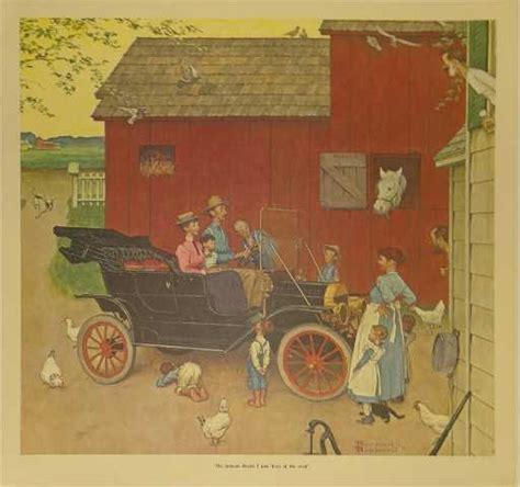 50 Norman Rockwell The Famous Model T Was Boss Of T