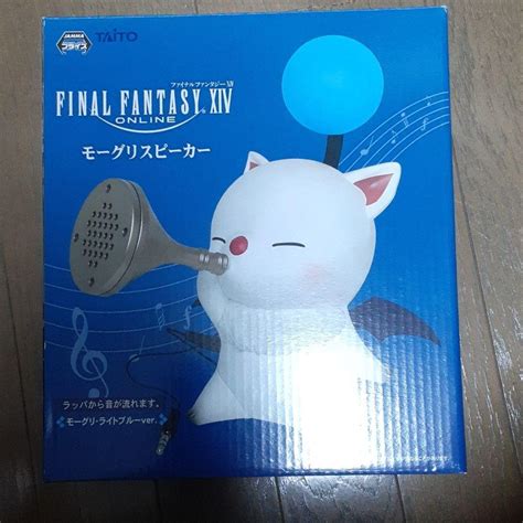 TAITO Final Fantasy XIV FF14 Moogle Speaker Light Blue Prize Unused EBay