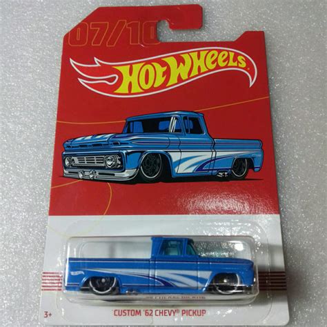 Jual Hot Wheels Custom 62 Chevy Pickup Card American Truck Series 2017 Kota Bandung Arum