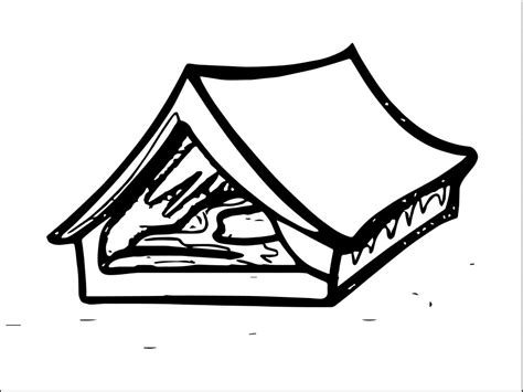 Tent Med Jpeg Coloring Page Wecoloringpage