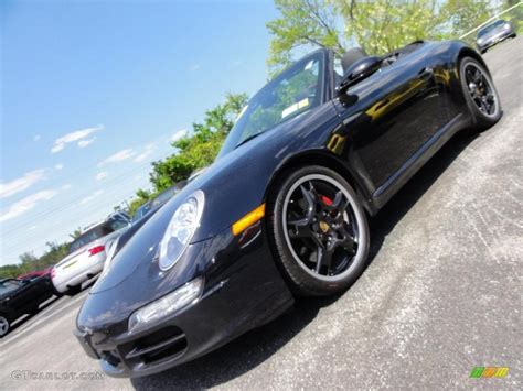 2008 Basalt Black Metallic Porsche 911 Carrera S Cabriolet 49135520