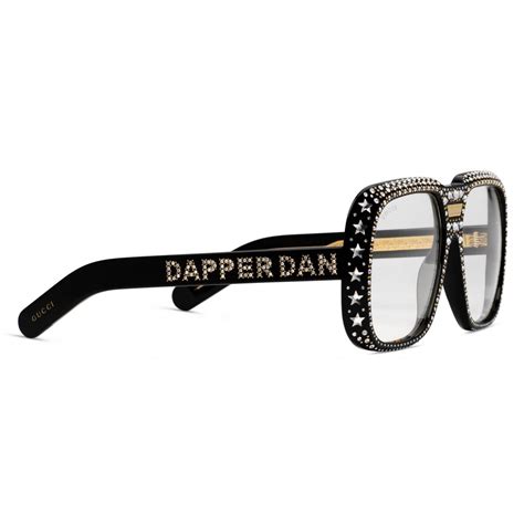 Gucci Sunglasses Gucci Dapper Dan Black With Crystals Gucci