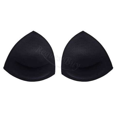 3 Pairs Foam Triangle Push Up Bra Pads Insert Bikini Swimsuit Swimwear New EBay
