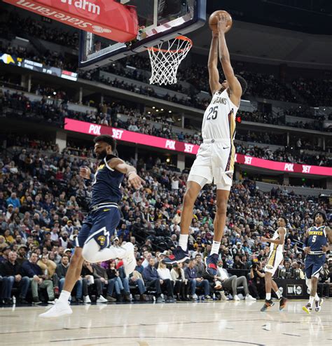 Murray Jokic Help Nuggets Hold Off Pelicans