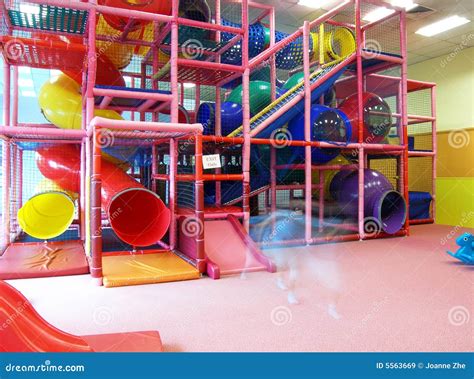 Indoor Children Playground Structure Royalty Free Stock Images - Image ...