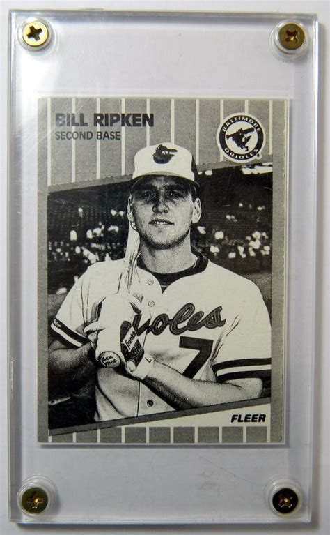 1989 Fleer Bill Ripken F$%& Face Question - Is this a likely test proof ...