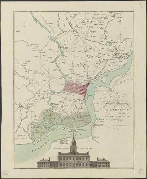 Old maps of Philadelphia