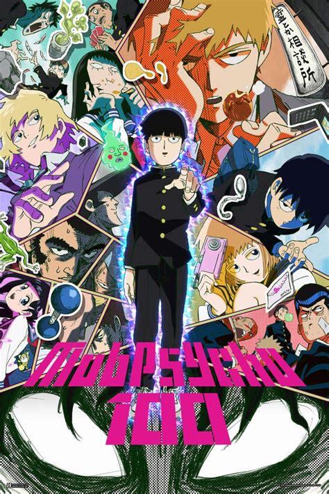 Buy Mob Psycho 100 Anime Series 1 Key Art Alt Crunchyroll Japanese