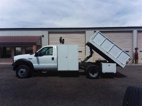 2007 Ford F-550 Dump Truck - Landscape Dump Body, Gas V10 Triton Motor ...