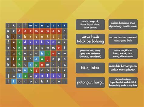 Salinan Pencarian Kata Keluarga Wordsearch