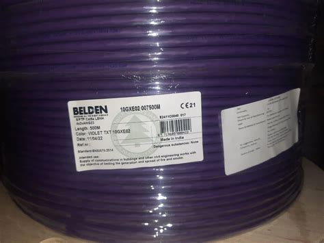 Belden Cat 6 Cable Latest Price Dealers Retailers In India