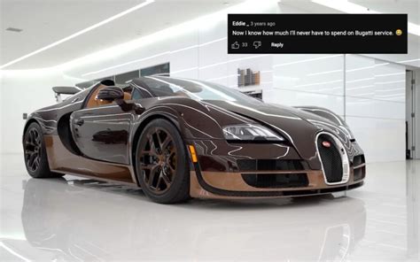 A Bugatti Oil Change Costs More Than Most People S Cars