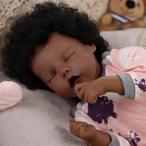 Black Reborns Boy Twinnie Baby Dolls Real Life Poseable African