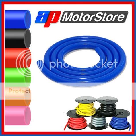 Silicone Vacuum Hose Turbo Dump Radiator Rubber Air Vac Pipe Auto