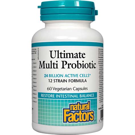 Natural Factors Ultimate Multi Probiotic Billion Active Cells