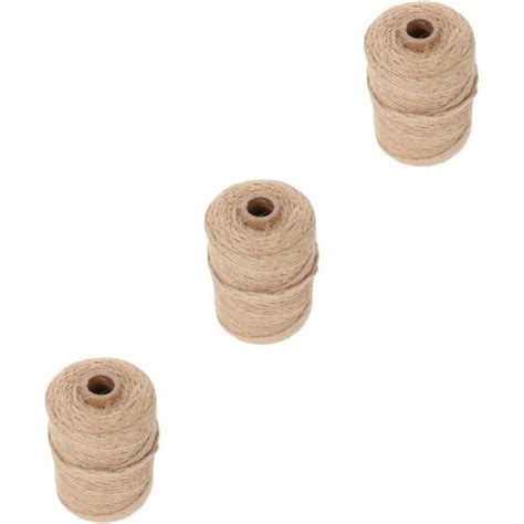 Rouleaux Corde De Jute Ficelle De Jute Fine Artisanat De La Nativit