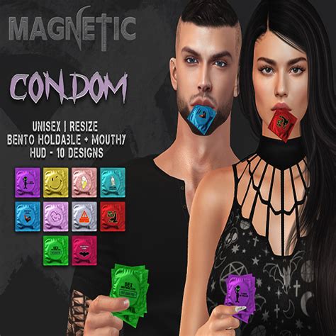 Second Life Marketplace Magnetic Condom Add Me