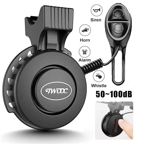 Twooc T 002s Mtb Road Bike Electronic Bell Ring Usb Charge Cycling