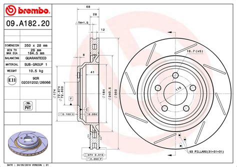 Chrysler Dodge Disc Brake Pad And Rotor Kit Rear Mm Low Met