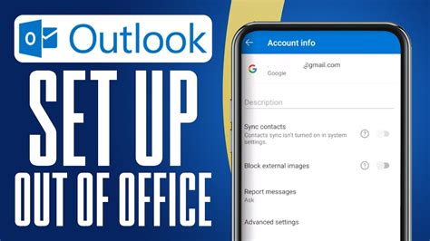 How To Set Up Out Of Office In Outlook Mobile App Outlook Tutorial