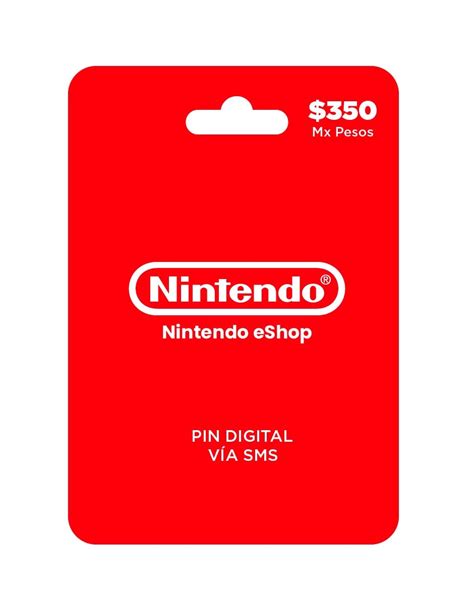 Nintendo EShop Tarjeta Prepago Pin Digital