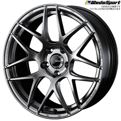 キャップ WedsSport SA 27R PSB 1本 189 5J 45 5H 100 ウェッズスポーツ ホイール1本 プラチナ