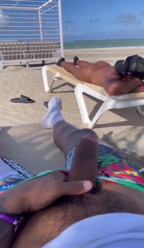 Showing Off Hard Dick On Nude Beach ThisVid