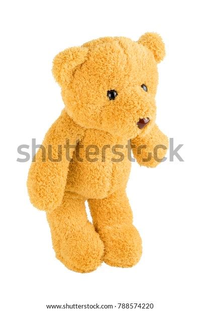 Naked Standing Teddy Bear Doll Isolated Stock Photo Shutterstock