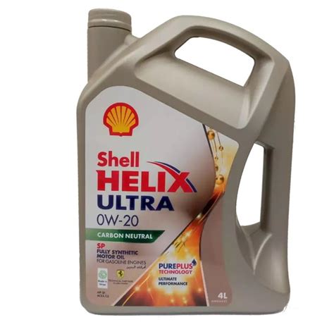 Моторное масло Shell Helix Ultra SP 0W20 синтетическое 4л — купить ...