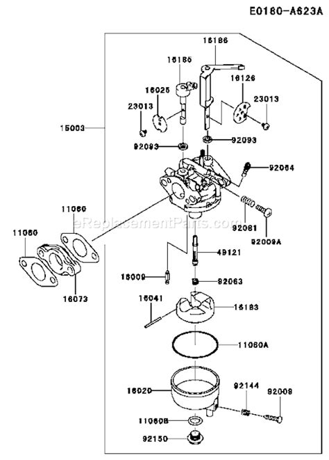 Kawasaki Stroke Engine Fj D Bs Ereplacementparts