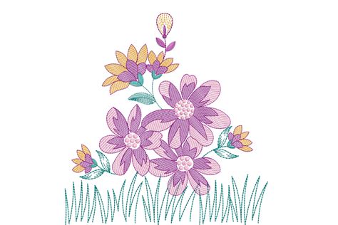 Floral Embroidery Design by Virtula Digital on Dribbble