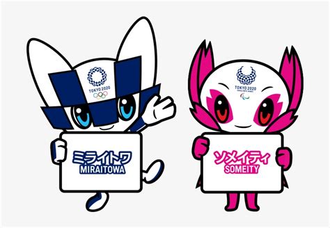 Tokyo 2020 Olympic Mascots - Olympic Games 2020 Mascot PNG Image ...